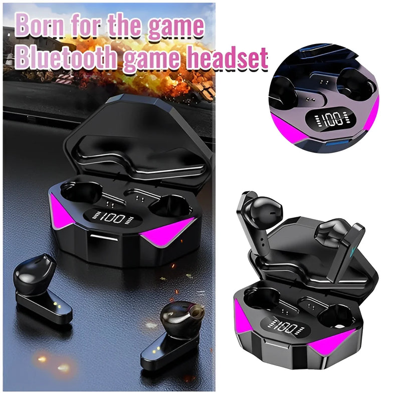 X15 TWS Bluetooth Headphones 5.0 Wireless Stereo Surround Game Delay Noise Cancelling With Microphone-Neverdie Store