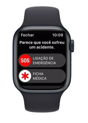 Apple Watch Series 8 Gps 41mm Padrão Lacrado Na Caixa