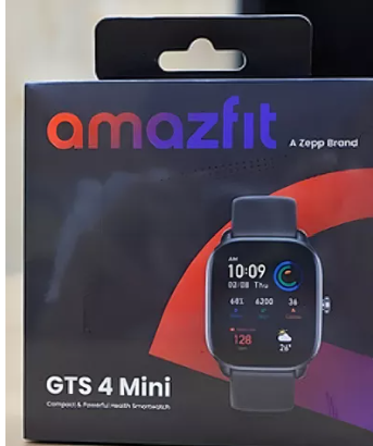 Smartwatch Amazfit Gts 4 Mini 1.65 A2176 Black