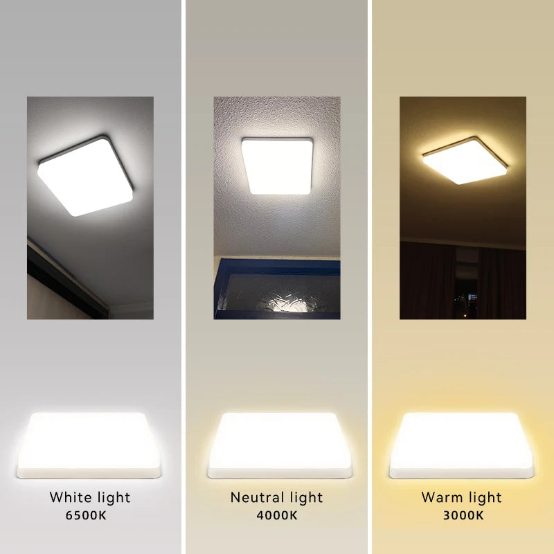 Luminária de Teto LED Moderna – Estilo e Eficiência para Qualquer Ambiente