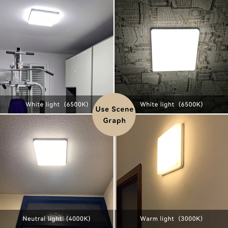 Luminária de Teto LED Moderna – Estilo e Eficiência para Qualquer Ambiente